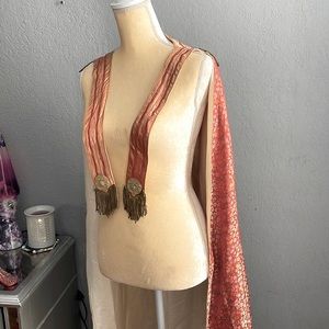 Vintage Masonic embroidered cloak